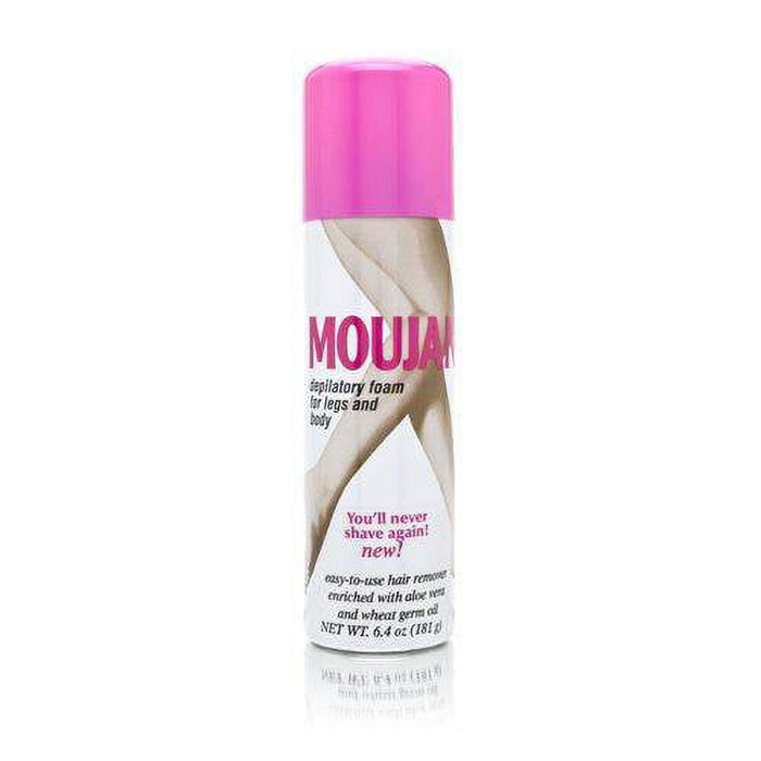 Moujan Wax Depilatory Foam For Legs And Body 181g/6.4oz by Pasteur Pharmacy