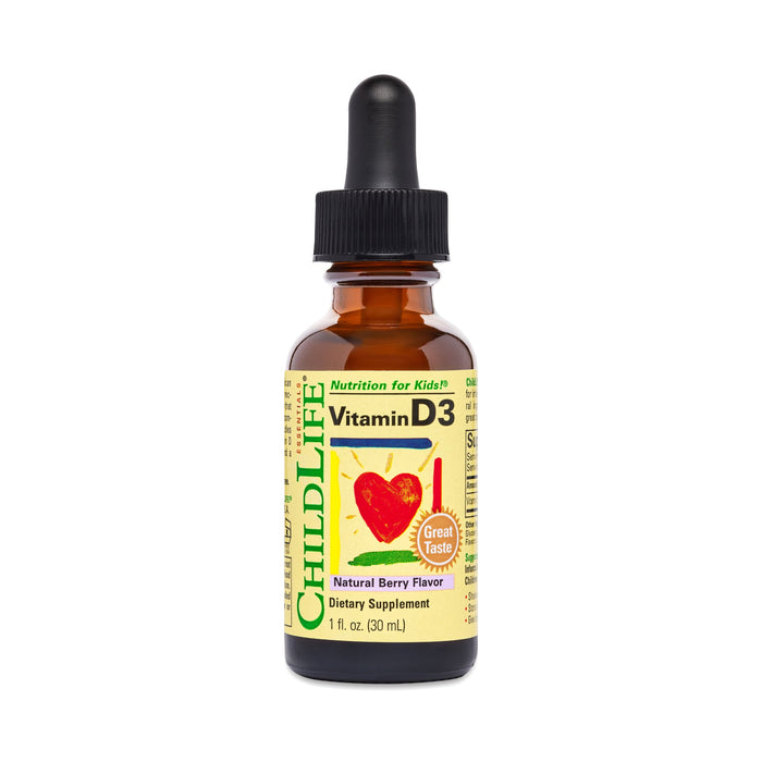 ChildLife® Essentials Liquid Vitamin D3 – Natural Berry Flavor by Pasteur Pharmacy