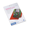 Epson Premium Photo Paper, 10.4 mil, 5 x 7, High-Gloss White, 20/Pack
