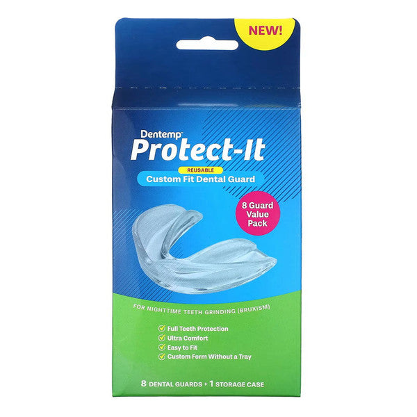 Dentemp Protect-It Reusable Custom Fit Dental Guard - 8 Dental Guards by Pasteur Pharmacy