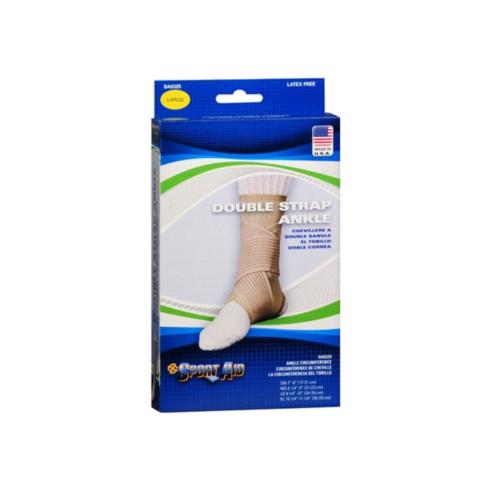 Sport Aid Ankle Brace Double Sportaid Small by Pasteur Pharmacy