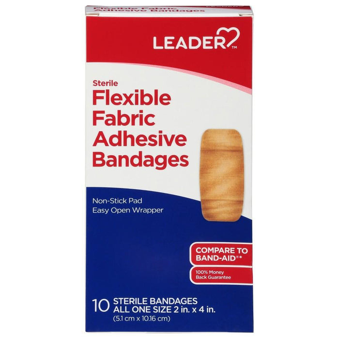 The Leader Flexible Fabric Sterile Adhesive Bandages by Pasteur Pharmacy