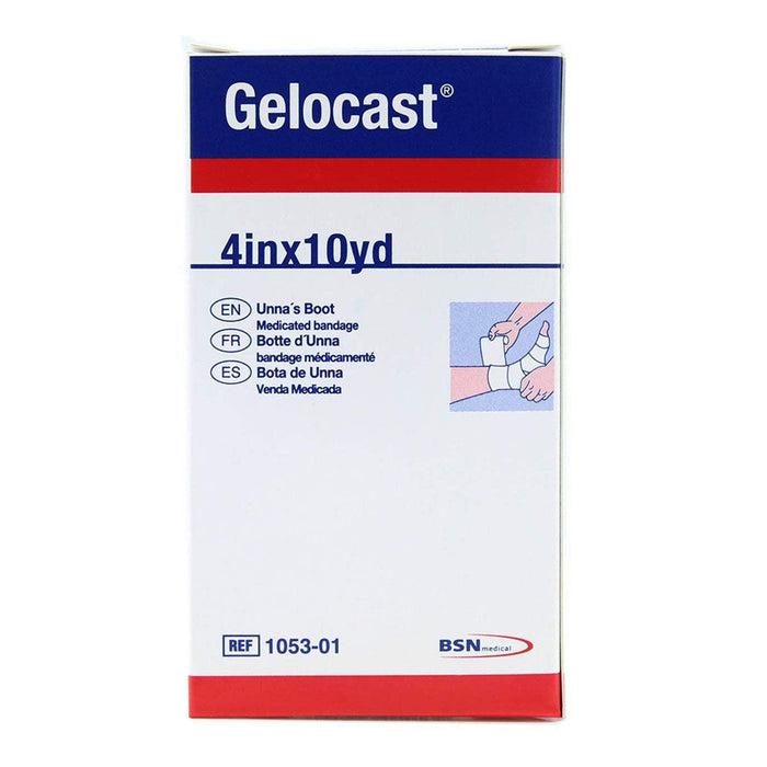 Gelocast Unna Boot Bandage With Calamine 4" X 10 Yds by Pasteur Pharmacy