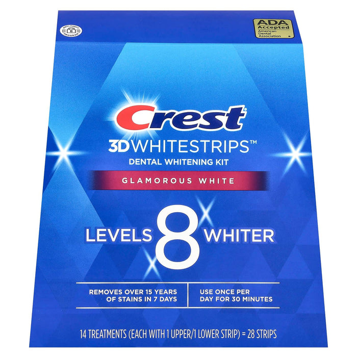 Crest 3D Whitestrips Glamorous White Teeth Whitening Kit - 14 Treatments by Pasteur Pharmacy