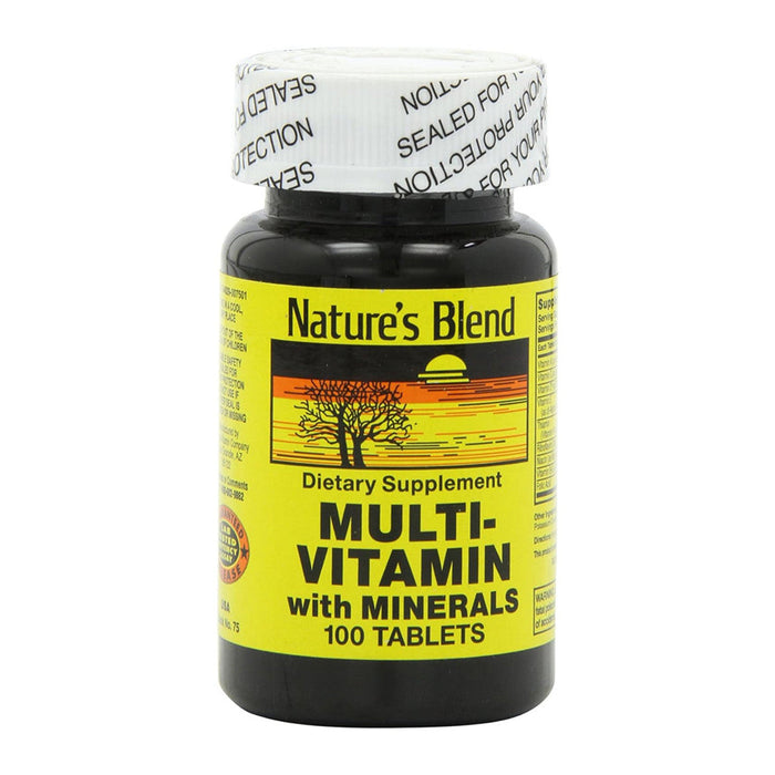 Nature's Blend Multimineral Tablets 100Ct by Pasteur Pharmacy