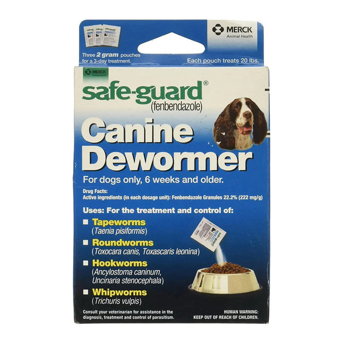 Merck Safeguard 2-gram Canine Dewormer by Pasteur Pharmacy