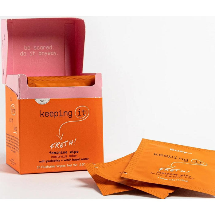 Busy Co. Travel Refresh Feminine Wipes by Pasteur Pharmacy