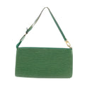 Louis Vuitton Green Epi Leather Pochette Accessories Shoulder Bag #3476 by Bolt Boutique