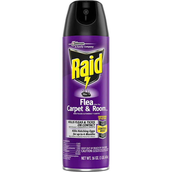 Raid Flea Killer Insecticide 16 Oz. Aerosol Can by Pasteur Pharmacy