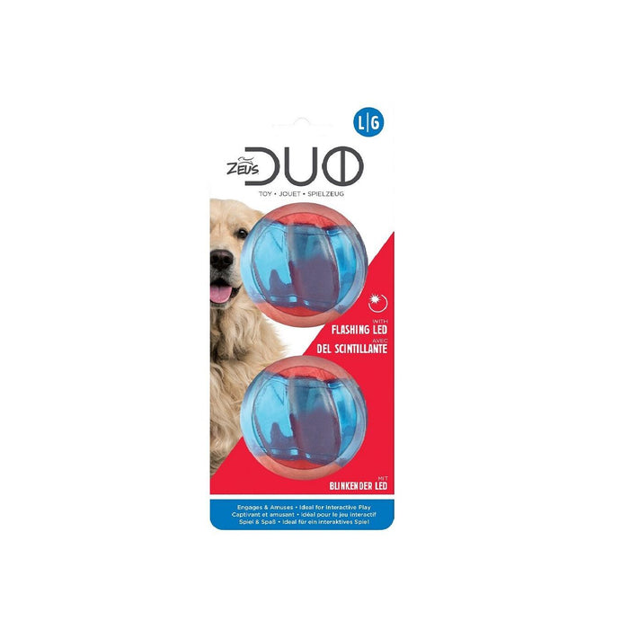 Zeus Duo Balls With Led, Interactive Dog Toys Large by Pasteur Pharmacy