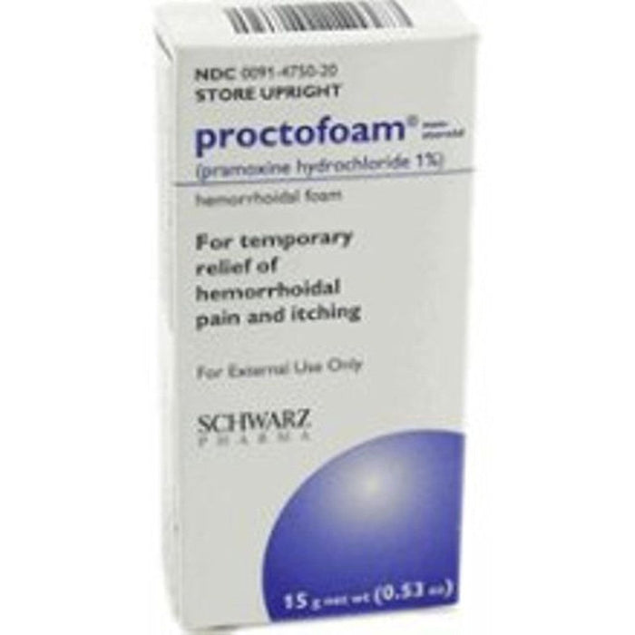 Proctofoam NS Hemorrhoidal Foam 1% 15 Gm by Pasteur Pharmacy