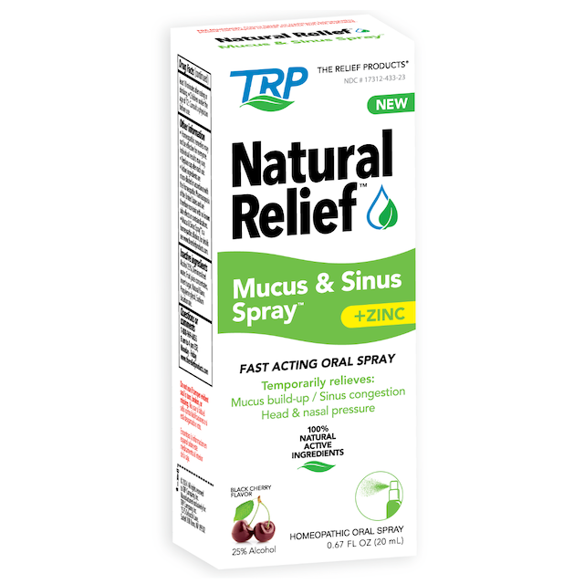 TRP Company Mucus & Sinus Spray Black Cherry by Pasteur Pharmacy