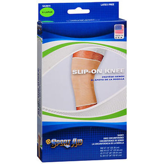 Knee Brace Neoprene Slip-On Sport Aid Extra large by Pasteur Pharmacy