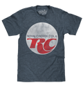Royal Crown Cola Logo T-Shirt - Indigo by Tee Luv