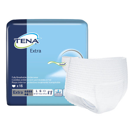 Tena Protective Underwear Extra Absorbency Large 4x16 Ct by Pasteur Pharmacy