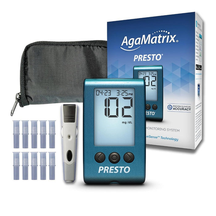 AgaMatrix Presto Blood Glucose Monitoring System by Pasteur Pharmacy