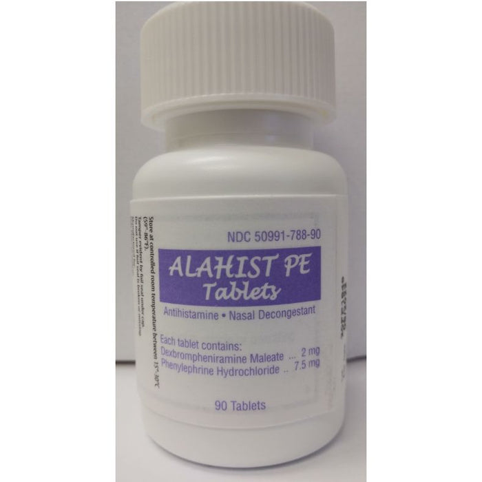 Alahist Pe Tab 2/7.5mg 90ct Poly by Pasteur Pharmacy