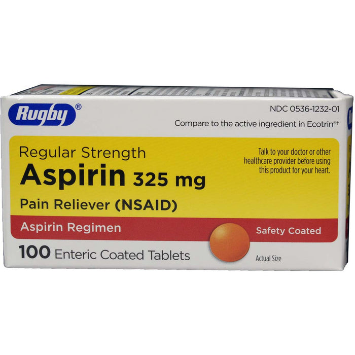 Aspirin Tb 325 Mg 100Ec by Pasteur Pharmacy