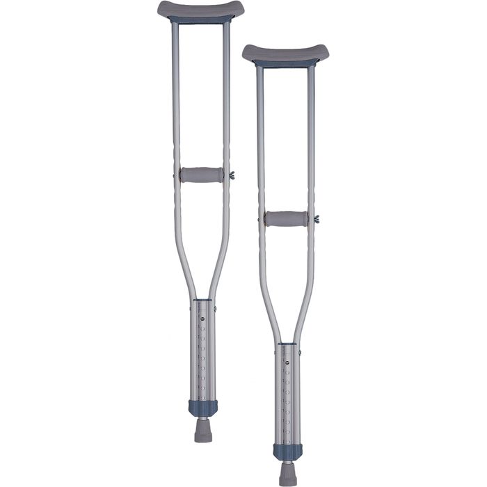 NOVA Pediatric Aluminum Push-Button Crutches (Pair) by Pasteur Pharmacy