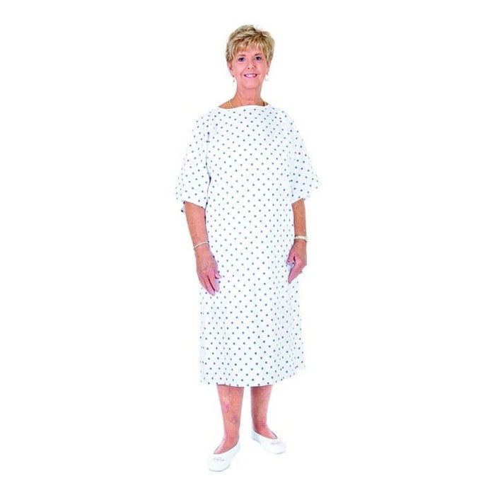 OTC Shoppe Essential Medical Supply Patient Gown, One Size Fits All by Pasteur Pharmacy
