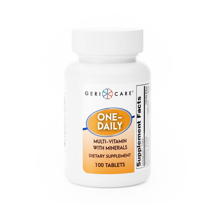 GeriCare One Daily Multivitamin With Minerals Tablet by Pasteur Pharmacy