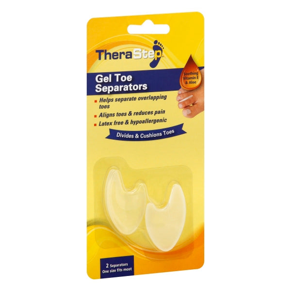 TheraStep Silipos Gel Toe Separators 2/pkg. # 7003 by Pasteur Pharmacy