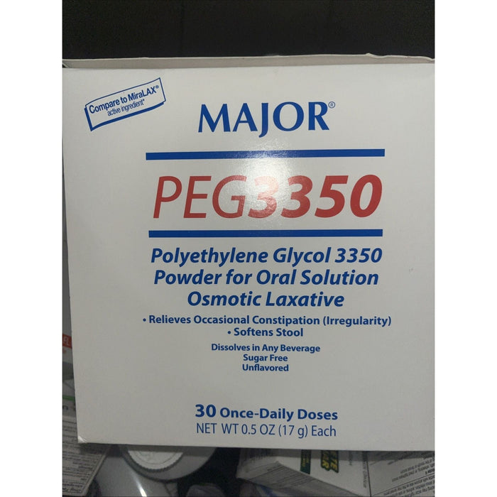 Major Polyethylene Glycol 3350 Powder Laxative by Pasteur Pharmacy