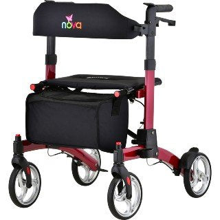 Rollator Monarch Red 4329RD NOVA by Pasteur Pharmacy