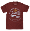 Chevrolet Corvette 62 Race Tested Street Proven T-Shirt - Crimson Heather