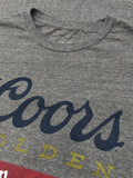 Coors Banquet Beer Logo T-Shirt - Gray by Tee Luv