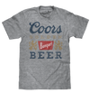 Coors Banquet Beer Logo T-Shirt - Gray