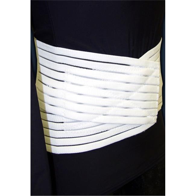 DJO Global 31773000 White DonJoy Lumbar Sacral Support 54 To 62 In. Waist Circumference by Pasteur Pharmacy
