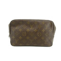 Louis Vuitton Monogram Canvas Trousse Toilette 23 Brown Pouch #3485 by Bolt Boutique