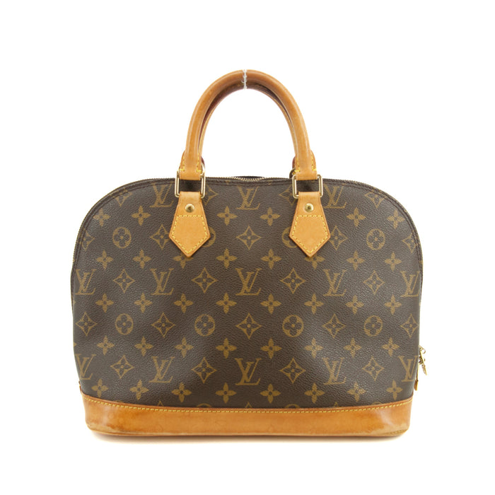 Louis Vuitton Monogram Canvas Alma PM Brown Tote Bag #3486 by Bolt Boutique