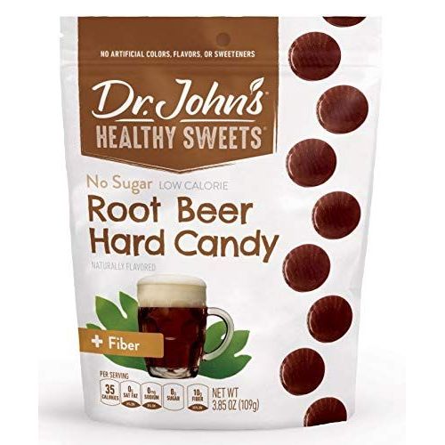 Dr. John's Healthy Sweets Sugar Free Hard Candy Root Beer 3.85 OZ by Pasteur Pharmacy