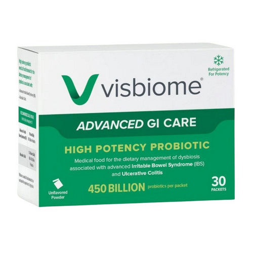 Visbiome High Potency Probiotic Packets, 30 Count (CFU Live Bacteria) by Pasteur Pharmacy