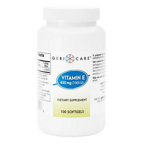 Sunmark Geri-Care Vitamin E Supplement, 100 Tablets by Pasteur Pharmacy