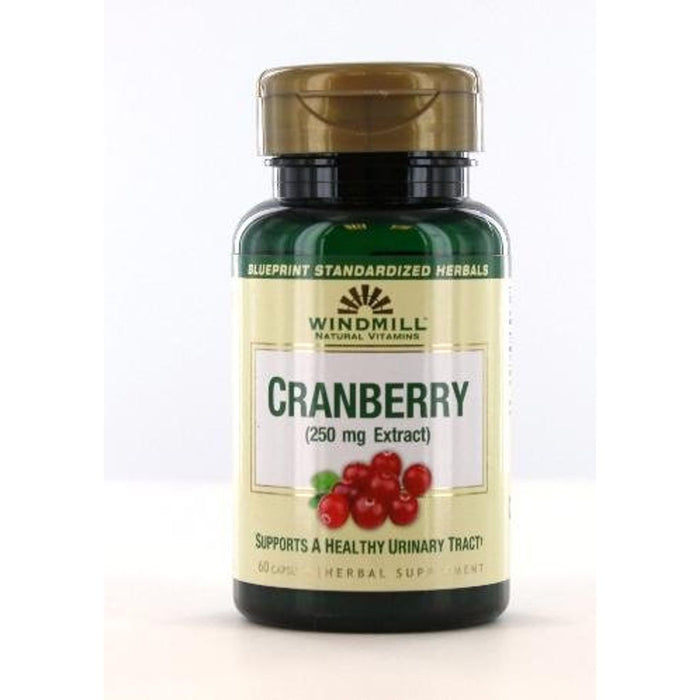 Windmill Cranberry 250 Mg Extract 60 Capsules by Pasteur Pharmacy