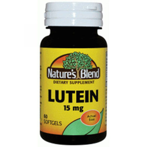 Nature's Blend Lutein, 15 Mg, 60 Softgels by Pasteur Pharmacy