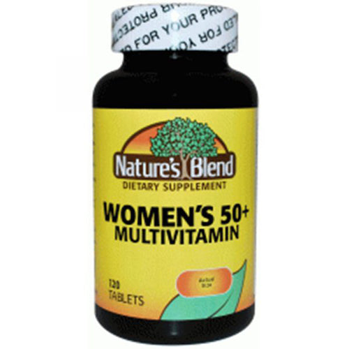 Nature's Blend Multivitamin Women's 50 Plus, 120 Tabs by Pasteur Pharmacy