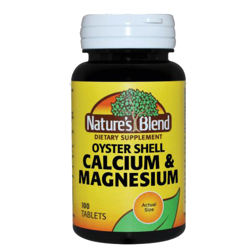 Nature's Blend® Oyster Shell Calcium & Magnesium – Tablets by Pasteur Pharmacy