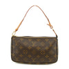 Louis Vuitton Monogram Canvas Brown Pochette Accessories Shoulder Bag #3492