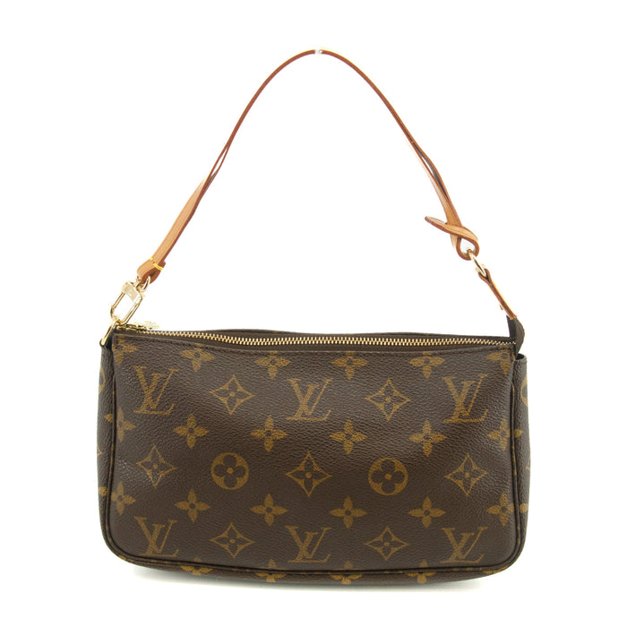 Louis Vuitton Monogram Canvas Brown Pochette Accessories Shoulder Bag #3492 by Bolt Boutique