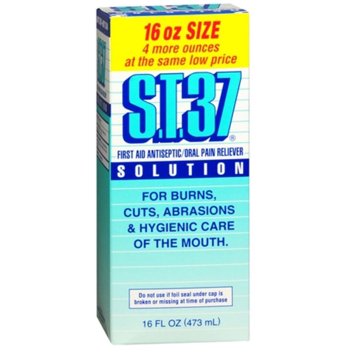 S.t. 37 Mouth Pain Relief Solution 16 Oz by Pasteur Pharmacy