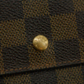 Louis Vuitton Damier Ebene International Long Wallet Brown #3496 by Bolt Boutique