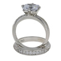 Cubic Zirconium CZ SS Bridal Sterling Silver by Bids.com