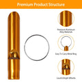 35-Pieces: Emergency Whistle Extra Loud with Key Chain Ring by DailySale