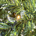 350 LED Solid Color Printed Green Hinged Fraser Fir Artificial Christmas Tree by DailySale