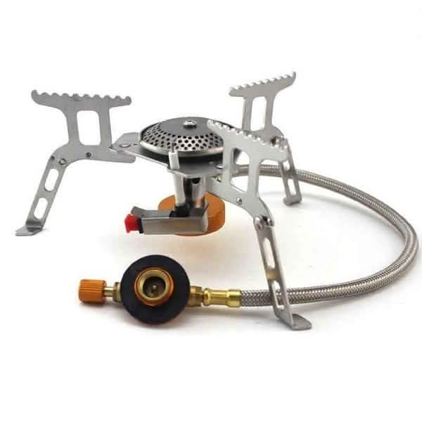 3500W Portable Foldable Outdoor Camping Picnic Gas Burner Steel Stove by DailySale