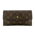 Louis Vuitton Monogram Canvas Brown International Long Wallet #3501 by Bolt Boutique